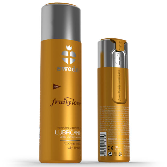 SWEDE - FRUITY LOVE LUBRIFICANTE MIELE DI FRUTTA TROPICALE 50 ML – Con sapori deliziosi