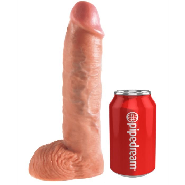 KING COCK - 25,5 CM CAVO CINTURINO CON SOSPENSIONE SISTEMA CARNE – Estensore del pene con imbracatura – foto 4