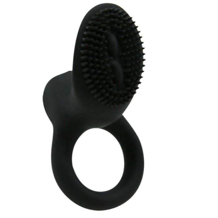 PRETTY LOVE - COBRA ANELLO VIBRATORE NERO – Cockring con vibrazione