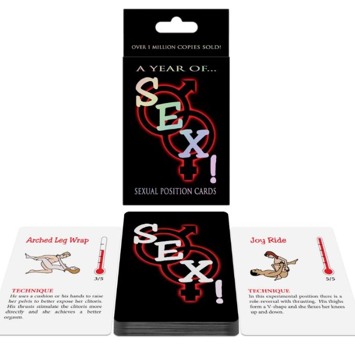KHEPER GAMES - CARTE DI POSIZIONE SESSUALE UN ANNO DI...SESSO! – Giochi di carte
