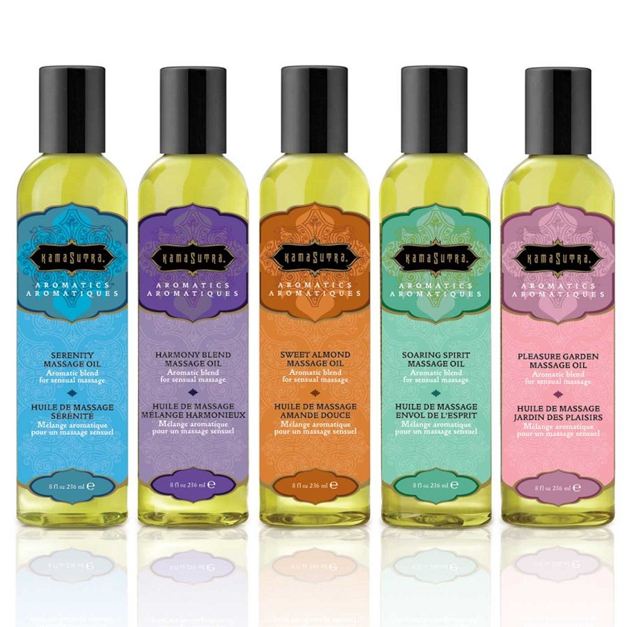 KAMASUTRA - OLIO DA MASSAGGIO MISCELA ARMONICA 236ML – Oli da massaggio non aromatizzati – foto 2