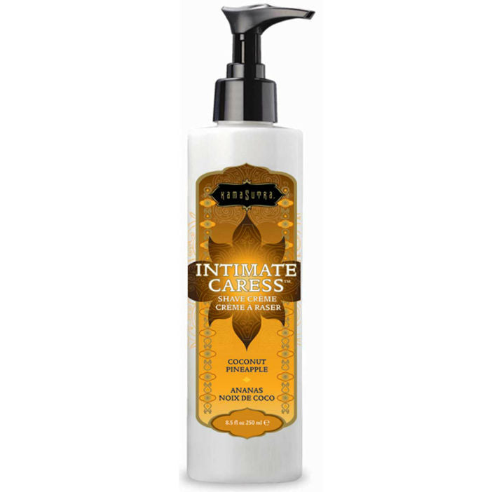 KAMASUTRA - CREMA DA BARBA FEMMINILE COCCO E ANANAS 250ML – Rimozione peli