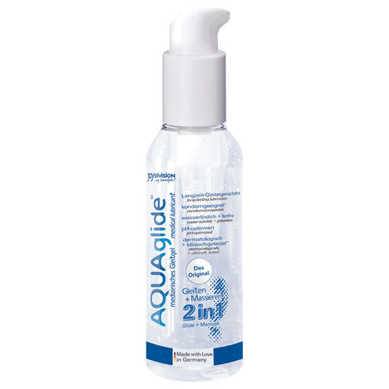 JOYDIVISION AQUAGLIDE - MASSAGGIO 2 IN 1 125ML – Oli da massaggio non aromatizzati