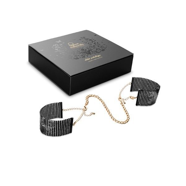 BIJOUX INDISCRETS - DÃSIR MÃTALLIQUE MANETTE IN RETE DI METALLO NERO – Mogli – foto 4