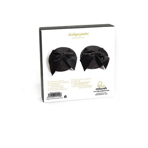 BIJOUX INDISCRETS - COPRITEZZOLI BURLESQUE LUCIDI CON FIOCCO – Fodere – foto 4
