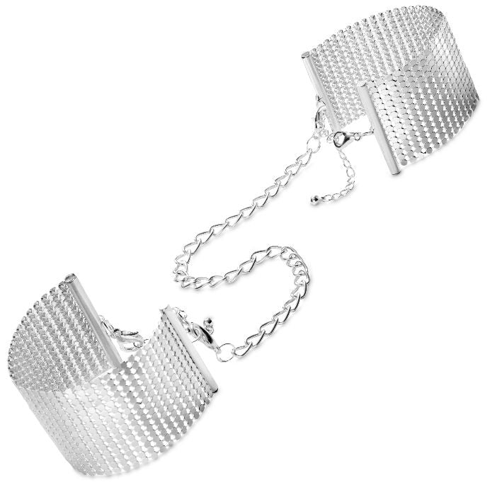 BIJOUX INDISCRETS - DÃSIR MÃTALLIQUE MANETTE METALLICHE ARGENTO – Gioielli per il corpo