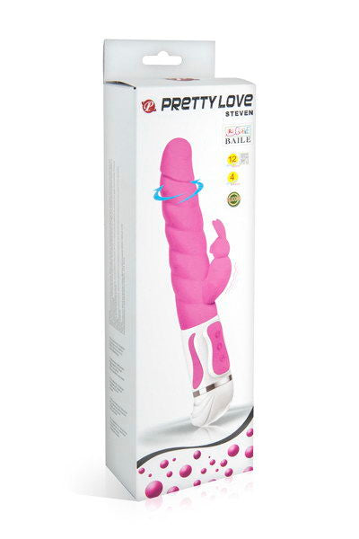 PRETTY LOVE - SMART STEVEN CONIGLIO ROSA – Vibratori di coniglio – foto 7
