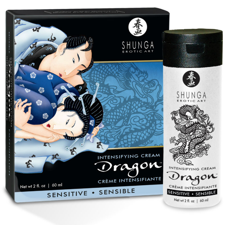 SHUNGA - CREMA DRAGON SENSITIVE PER COPPIA – Aumento dell'erezione