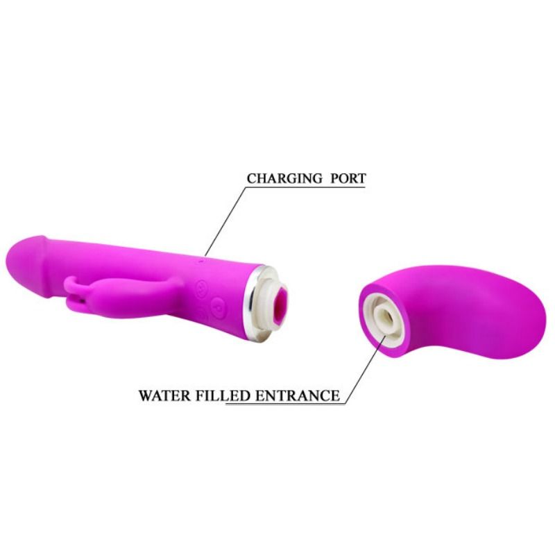 PRETTY LOVE - VIBRATORE HENRY 12 MODALIT DI VIBRAZIONE E FUNZIONE SQUIRT – Stimolatori – foto 7