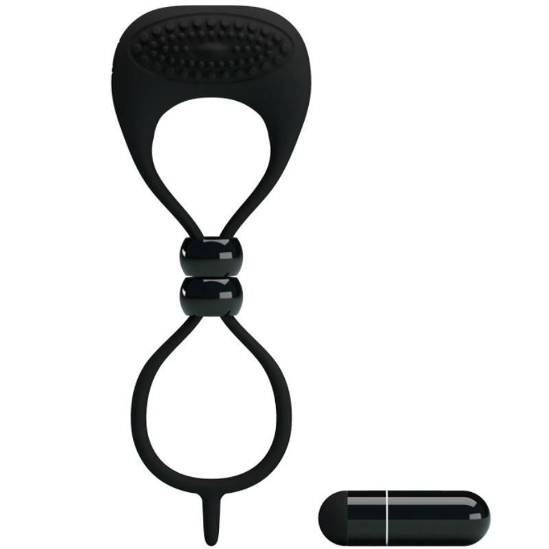 PRETTY LOVE - ANELLO DOPPIO PER PENE E TESTICOLI – Cockring senza vibrazione
