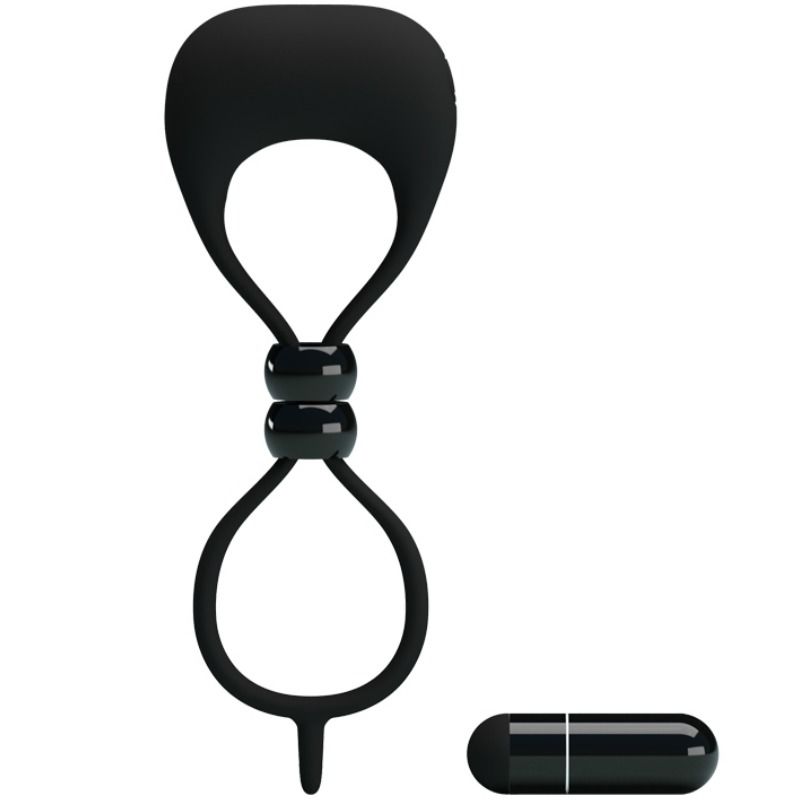 PRETTY LOVE - ANELLO DOPPIO PER PENE E TESTICOLI – Cockring senza vibrazione – foto 4