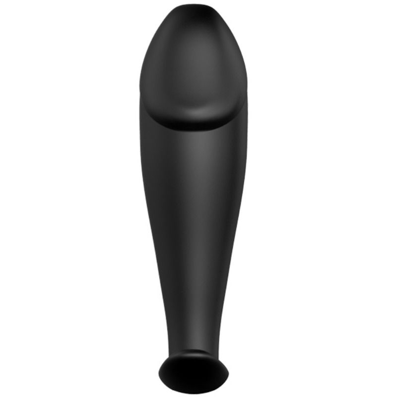 PRETTY LOVE - PLUG ANALE IN SILICONE FORMA DEL PENE E 12 MODALIT DI VIBRAZIONE NERO – Vibratori anali – foto 2