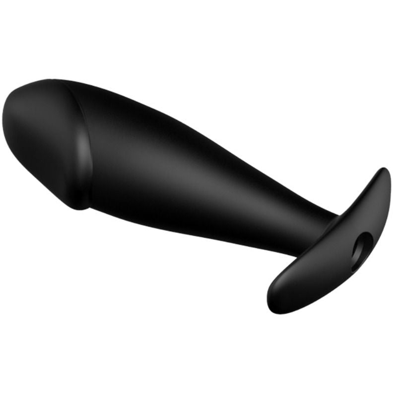 PRETTY LOVE - PLUG ANALE IN SILICONE FORMA DEL PENE E 12 MODALIT DI VIBRAZIONE NERO – Vibratori anali – foto 3