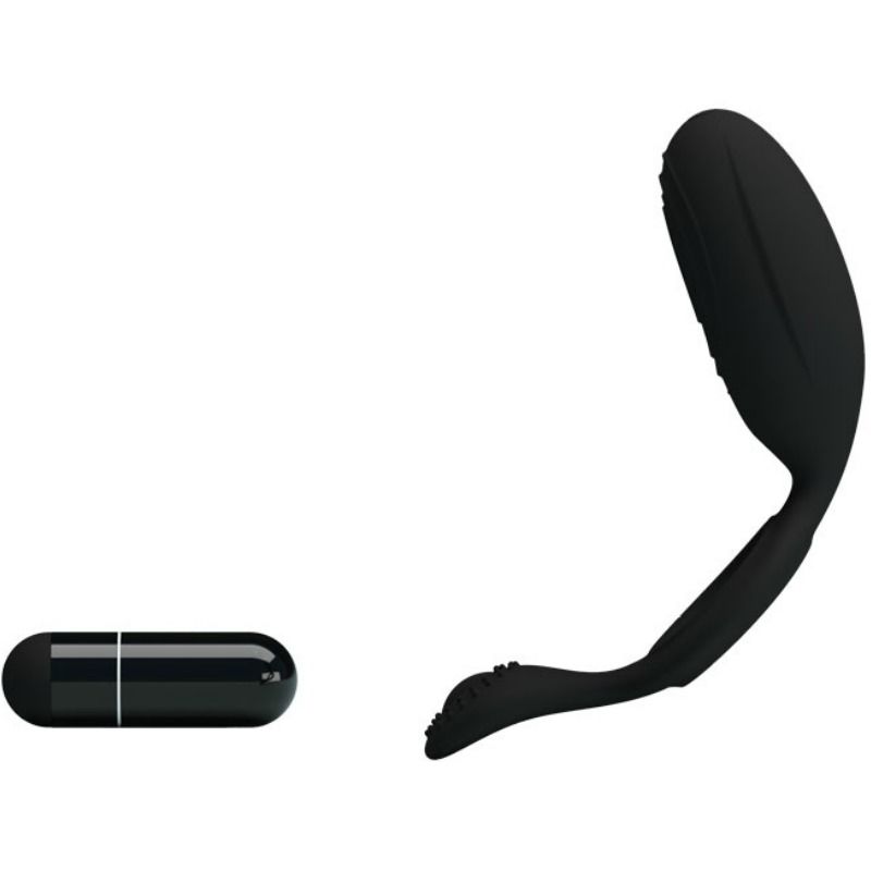 PRETTY LOVE - ETHEL ANELLO VIBRANTE CON STIMOLATORE – Cockring con vibrazione – foto 3