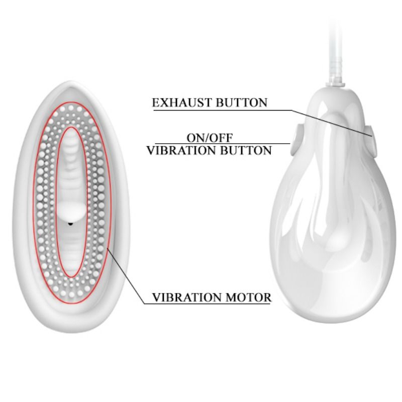 PRETTY LOVE - STIMOLATORE DI SUCCHIAMENTO E FLIRT PER AMANTE PASSIONALE – Succhiare la vagina / il clitoride – foto 7