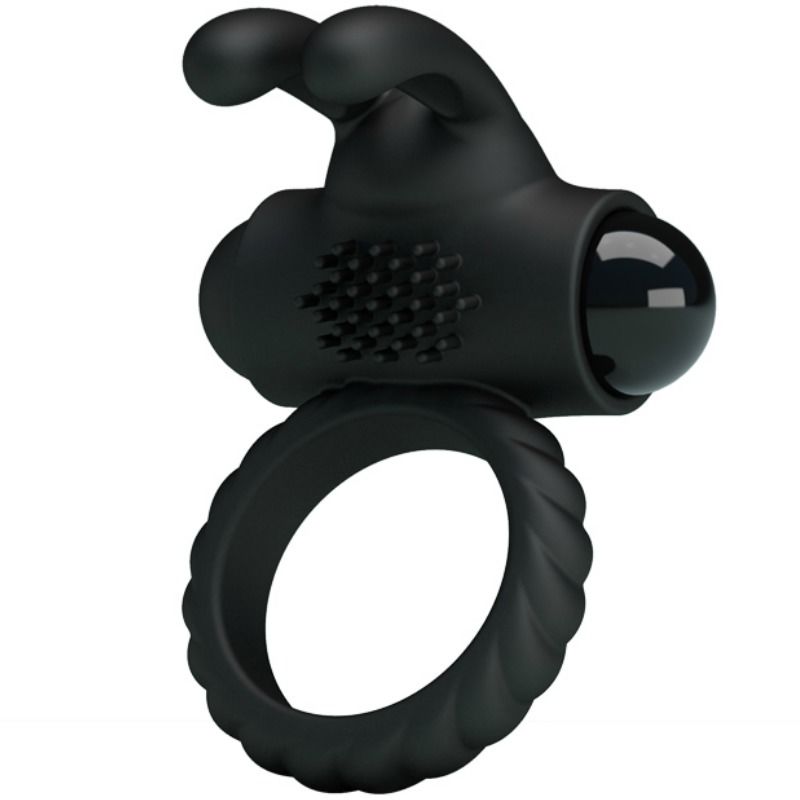 PRETTY LOVE - ANELLO VIBRANTE EUDORA CON STIMOLATORE – Cockring con vibrazione