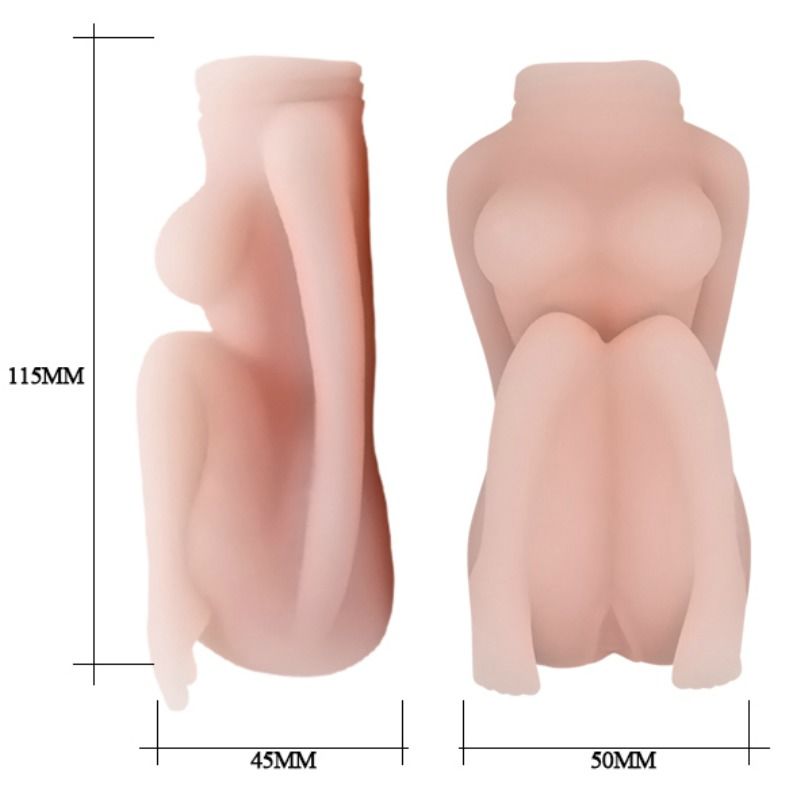 BAILE - TEMPTATION PASSION LADY MASCHIO MINI MASTURBADOR FIGA ADERENTE – Vagine con vibrazione – foto 4
