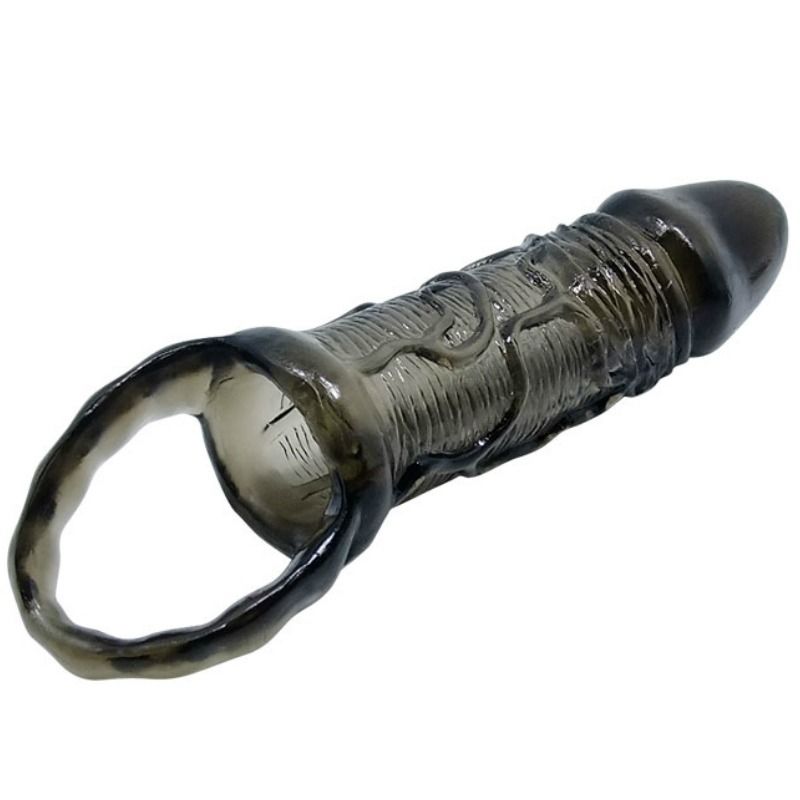 BAILE - GUAINA ESTENSIONE PENE CON CINTURINO PER TESTICOLI 11.5 CM – Copri pene con estensione – foto 5