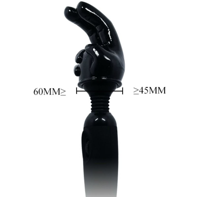 BAILE - POWER HEADTESTINA INTERCAMBIABILE PER MASSAGGIATORE A MANO – Vibratori – foto 4