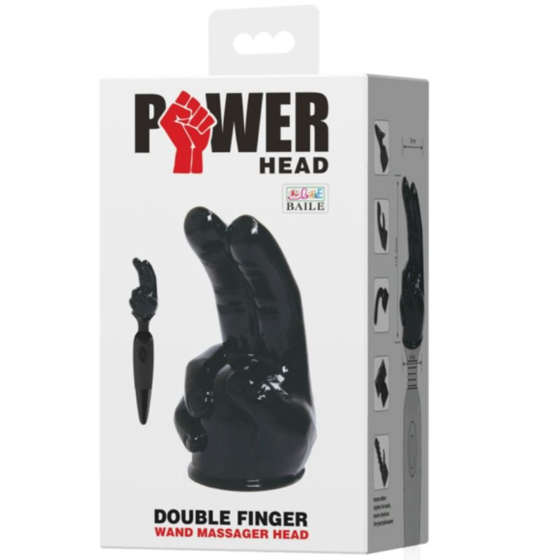 BAILE - POWER HEADTESTINA INTERCAMBIABILE PER MASSAGGIATORE A MANO – Vibratori – foto 6