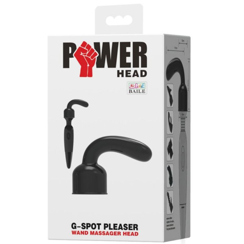 BAILE - TESTINA POTENTE TESTINA INTERCAMBIABILE PER MASSAGGIATOREPLEASER DEL PUNTO G – Massaggiatrici – foto 6