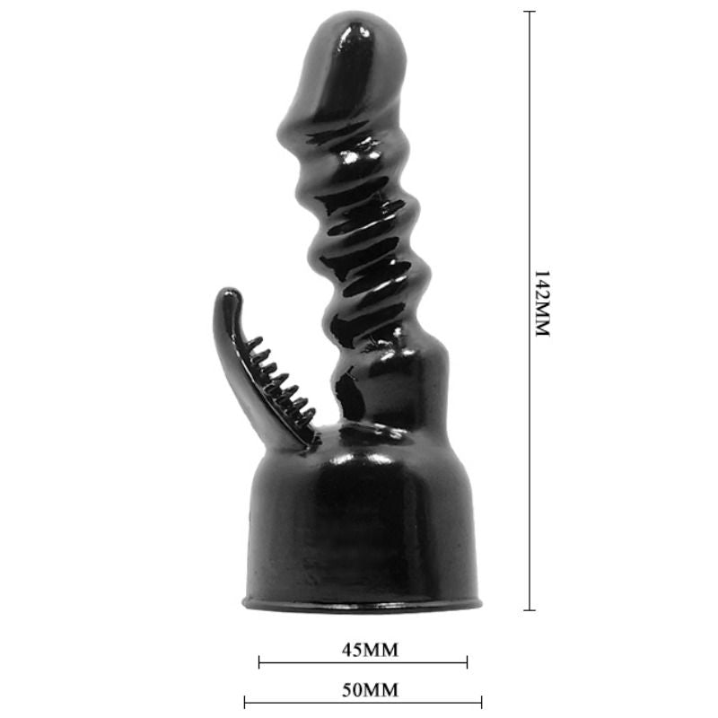 BAILE - TESTA POTENTE TESTA INTERCAMBIABILE PER LA STIMOLAZIONE INTERNA E DEL CLITORIDE – Vibratori – foto 4