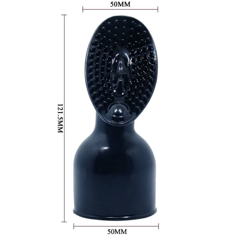 BAILE - TESTINA INTERCAMBIABILE POWER HEAD PER MASSAGGIATORE PER LA STIMOLAZIONE DEL CLITORIDE – Massaggiatrici – foto 4