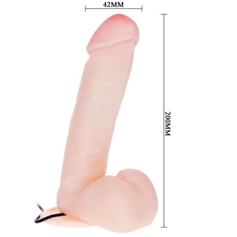 BAILE - DILDO REALISTICO CON VIBRAZIONE 20 CM – Telecomando – foto 4
