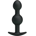 PRETTY LOVE - SFERE ANALI IN SILICONE PER STIMOLAZIONE SPECIALE 10.3 CM NERO – Doccia anale