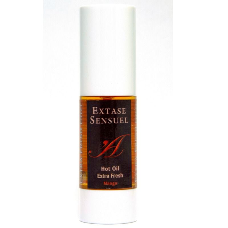 EXTASE SENSUAL - OLIO STIMOLANTE AL MANGO 30 ML – Con effetto termico