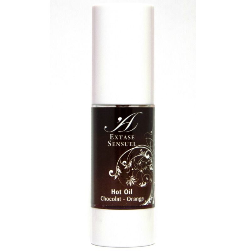 EXTASE SENSUAL - OLIO STIMOLANTE AL CIOCCOLATO E ARANCIA 30 ML – Con effetto termico