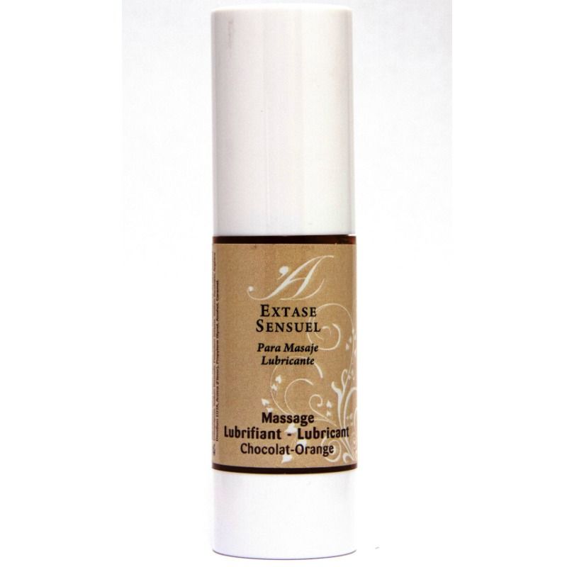 EXTASE SENSUAL - LUBRIFICANTE AL CIOCCOLATO E ARANCIA 30 ML – Con sapori deliziosi – foto 2