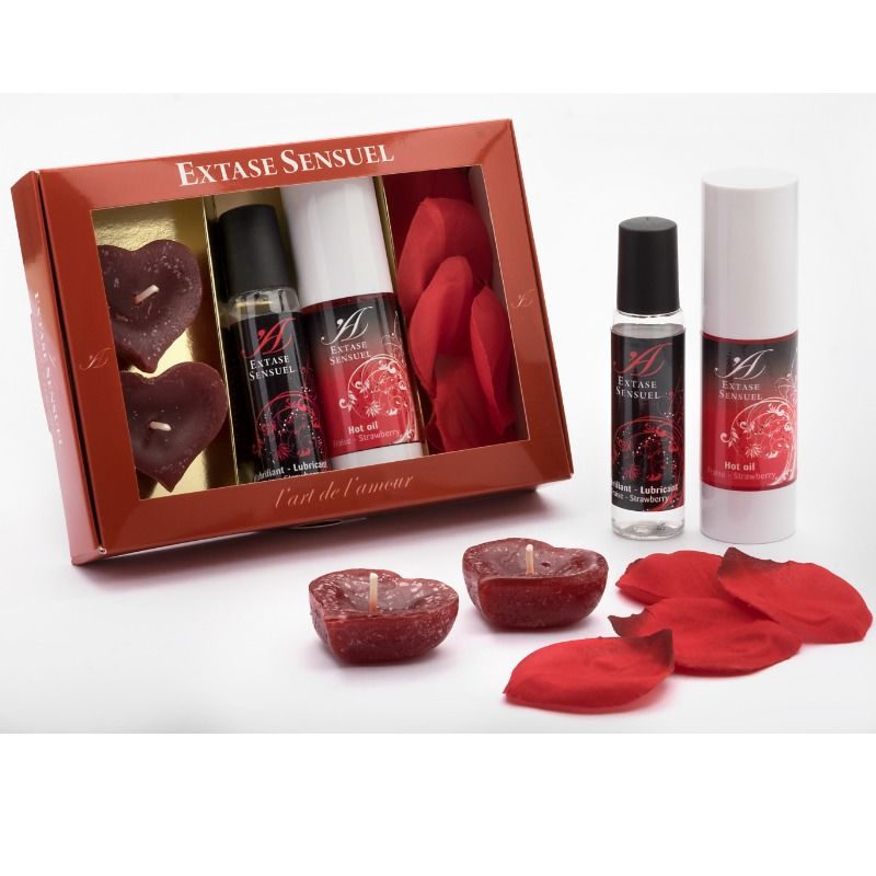 EXTASE SENSUAL - PETTO ROSSO DELLA TENTAZIONE – Kit per massaggi – foto 2