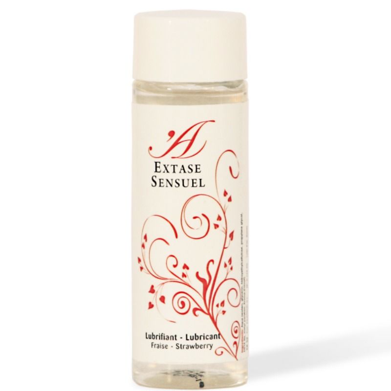 EXTASE SENSUAL - LUBRIFICANTE ALLA FRAGOLA 100 ML – Con sapori deliziosi – foto 2