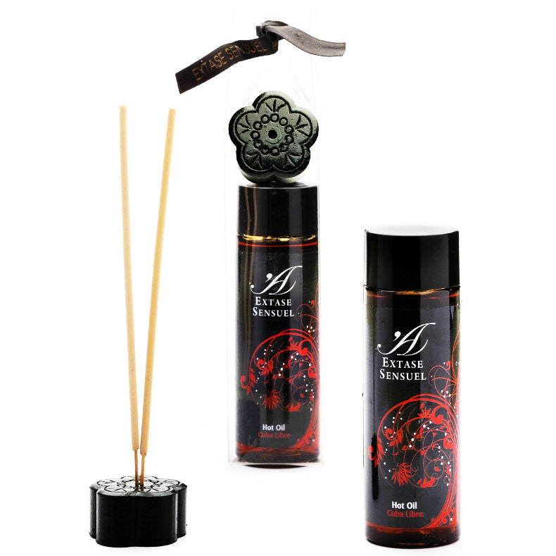EXTASE SENSUAL - OLIO STIMOLANTE CUBA LIBRE 100 ML – Con effetto termico