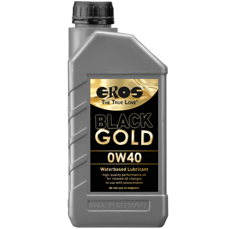 EROS - BLACK GOLD 0W40 LUBRIFICANTE A BASE ACQUA 1000 ML – A base d'acqua
