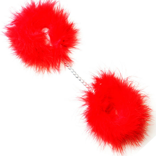 GIOCO SEGRETO - MANETTE MARABOU ROSSO – Mogli – foto 4