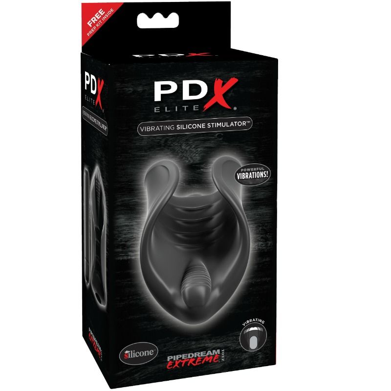 PDX ELITE - STIMOLATORE VIBRANTE IN SILICONE – Vari masturbatori – foto 2