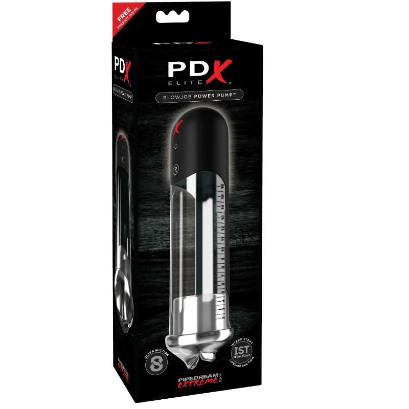 PDX ELITE - POMPA DI POTENZA PER BLOWJOB – Vagine con vibrazione