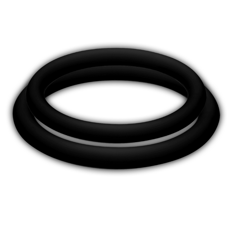 JOYDIVISION POTENZDUO - ANELLI NERO - M – Cockring senza vibrazione