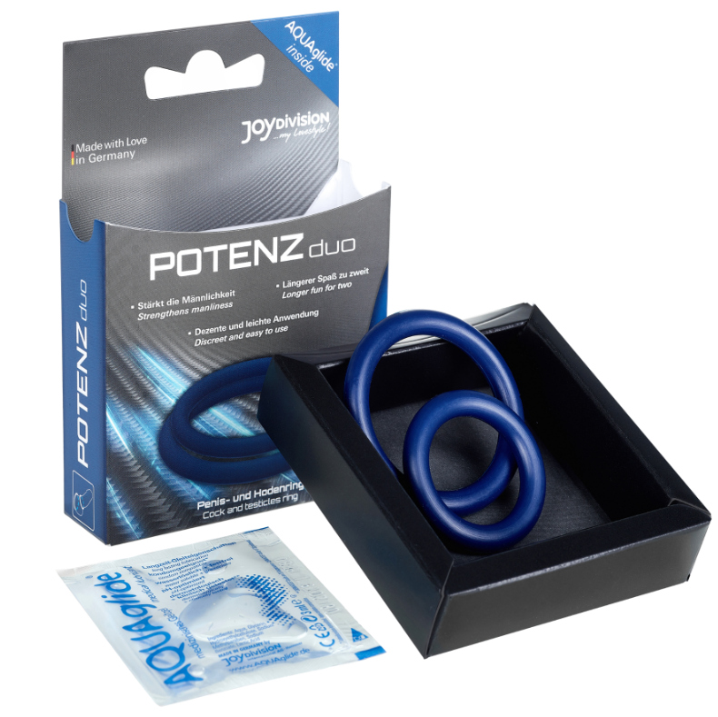 JOYDIVISION POTENZDUO - RINGS - M – Cockring senza vibrazione – foto 3