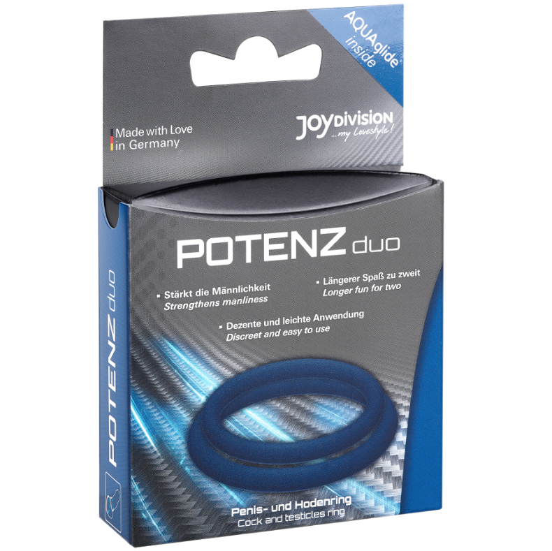 JOYDIVISION POTENZDUO - RINGS - M – Cockring senza vibrazione – foto 4