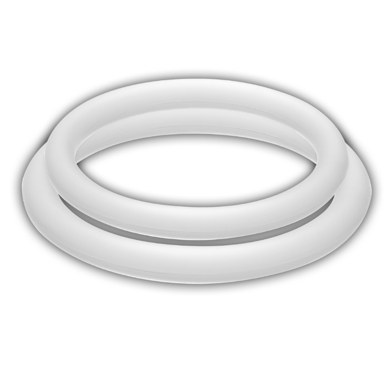JOYDIVISION POTENZDUO - ANELLI BIANCO - M – Cockring senza vibrazione