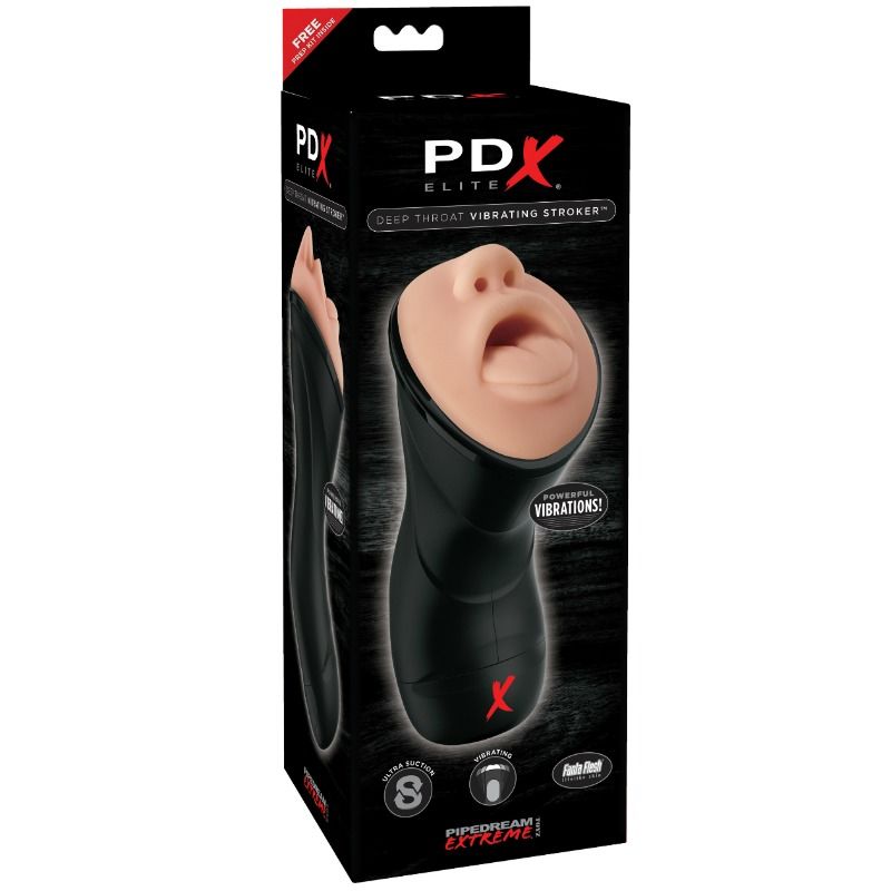 PDX ELITE - STROKER VIBRANTE GOLA PROFONDA – Vari masturbatori – foto 3