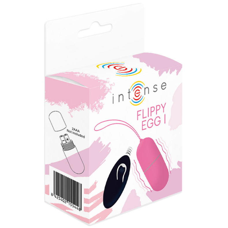 INTENSE - FLIPPY I UOVO VIBRANTE CON TELECOMANDO ROSA – Telecomando – foto 5