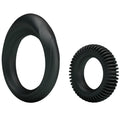 BAILE - KIT 2 ANELLI IN SILICONE RING MANHOOD – Cockring senza vibrazione