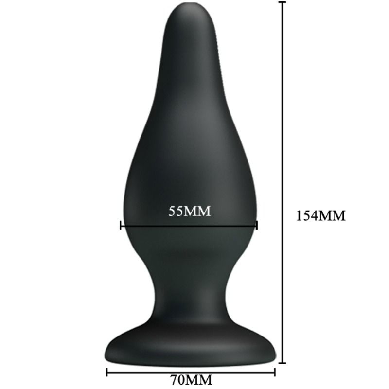 PRETTY LOVE - TAPPO ERGONOMICO IN SILICONE 15.4 CM – Tappi anali – foto 5