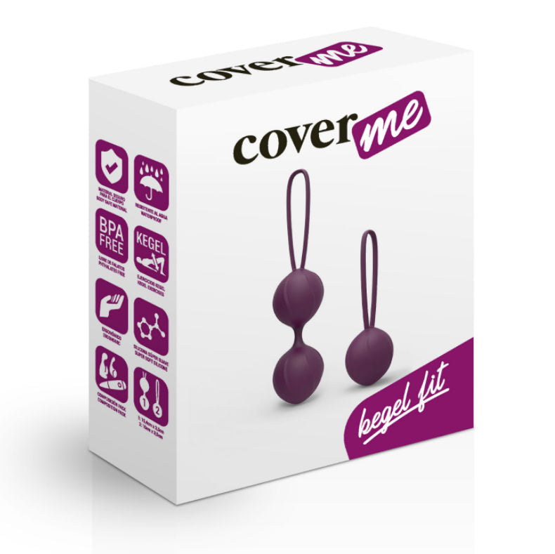 COVERME - TRAINER PELVICO LILLA KEGEL – Sfere di silicone – foto 3