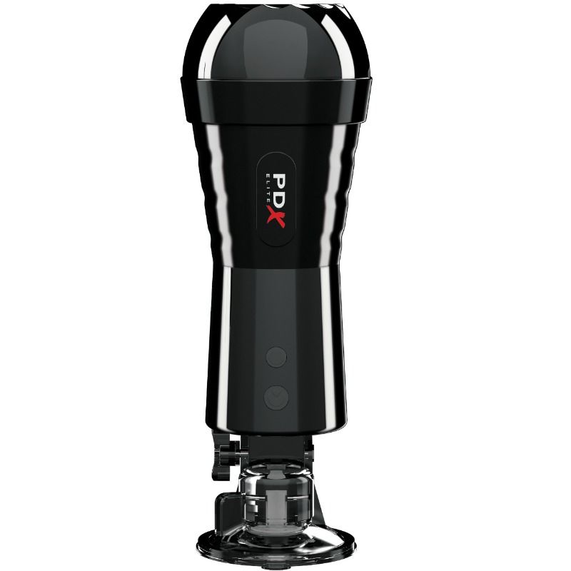 PDX ELITE - MASTURBATORE CON VIBRAZIONE ED EFFETTO COMPRESSORE – Vari masturbatori – foto 3