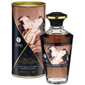 SHUNGA - OLIO DA MASSAGGIO CON EFFETTO CALORE GUSTO INTENSO DI CIOCCOLATO 100 ML – Con effetto termico